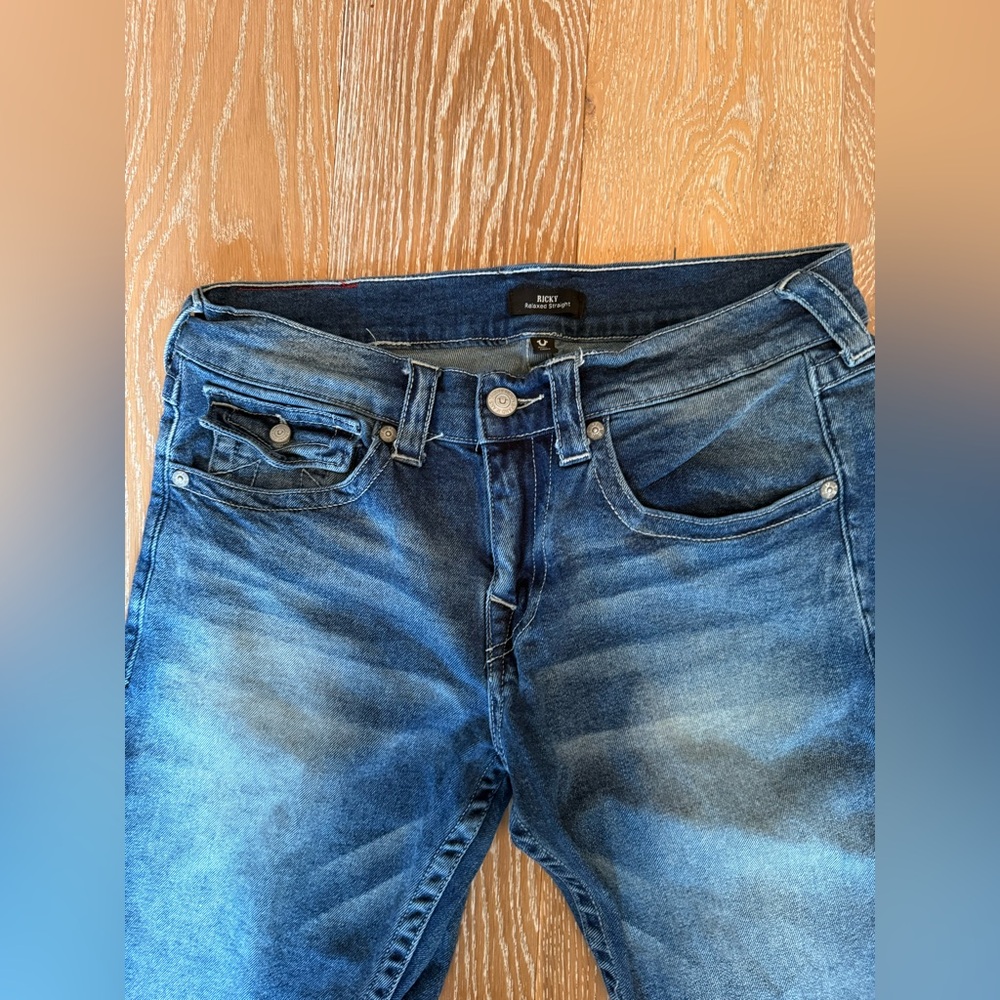 True religion the original stitch Ricky skinny mens jeans size 31 - Picture 4 of 6